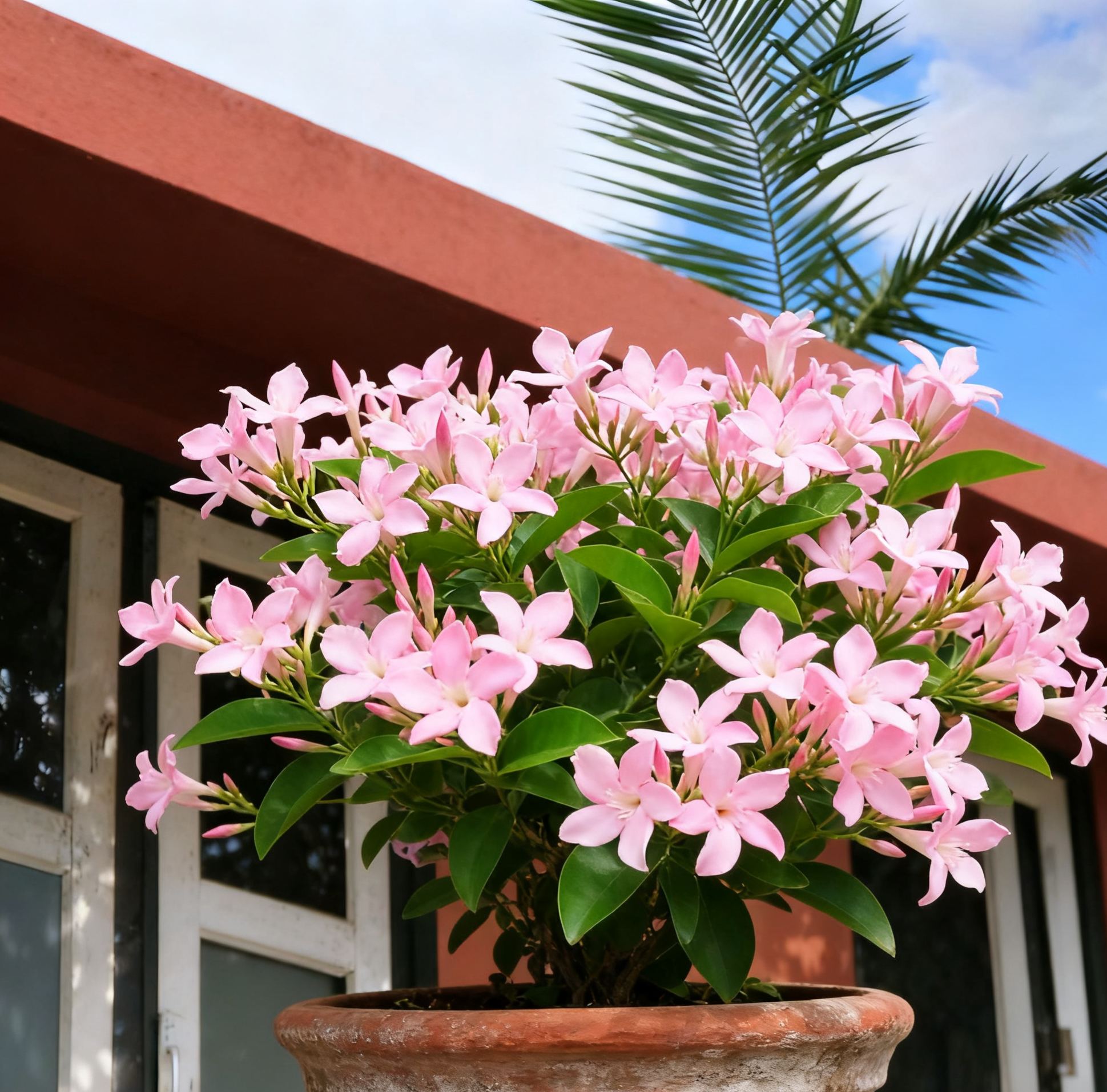 Fragrant Climbing Jasmine Seeds: Non-GMO Evergreen Vine for Gardens & Balconies