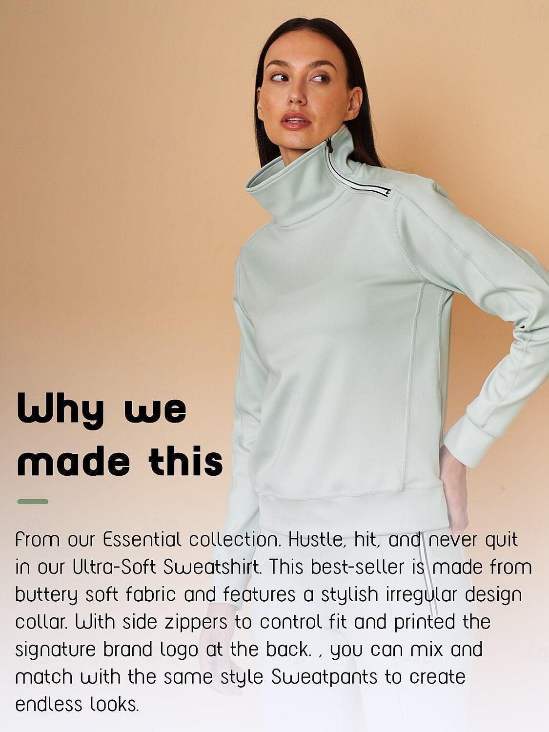 More Than Basic Irregular Collar Golf Sweatshirt &ndash; Acegolfs