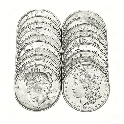 The American Legacy: Mixed Silver Dollar Roll (20 Coins)