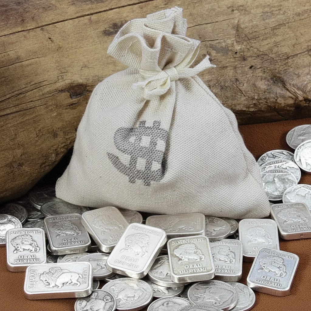 U.S Mint Silver Bar Bank Bag Mixed Lot | LIQUIDATION SALE