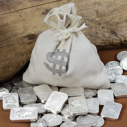 U.S Mint Silver Bar Bank Bag Mixed Lot | LIQUIDATION SALE