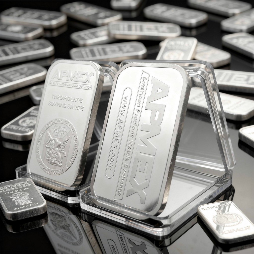 🦅APMEX 1 oz .999 Fine Silver Bar – American Eagle Heritage for Collectors