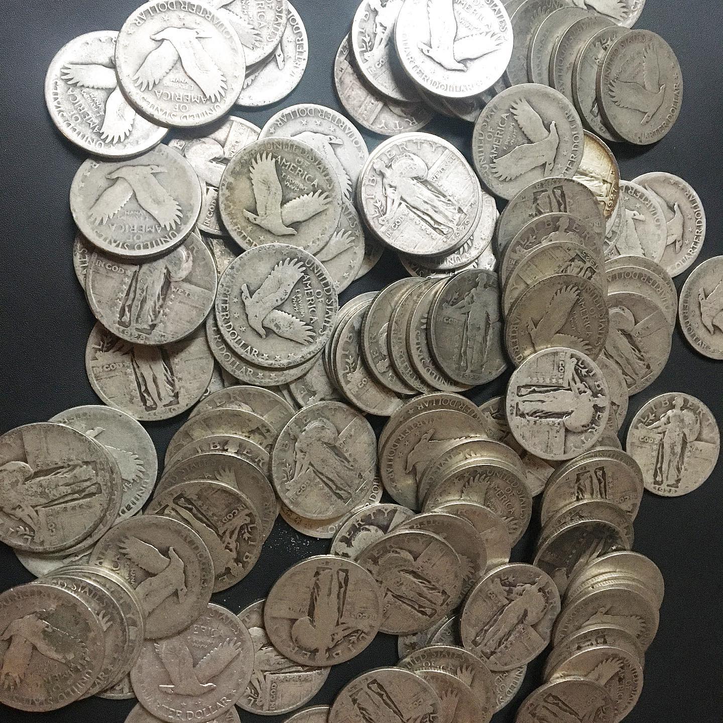 🔥1916-1930 Year Set of Standing Liberty Silver Quarters