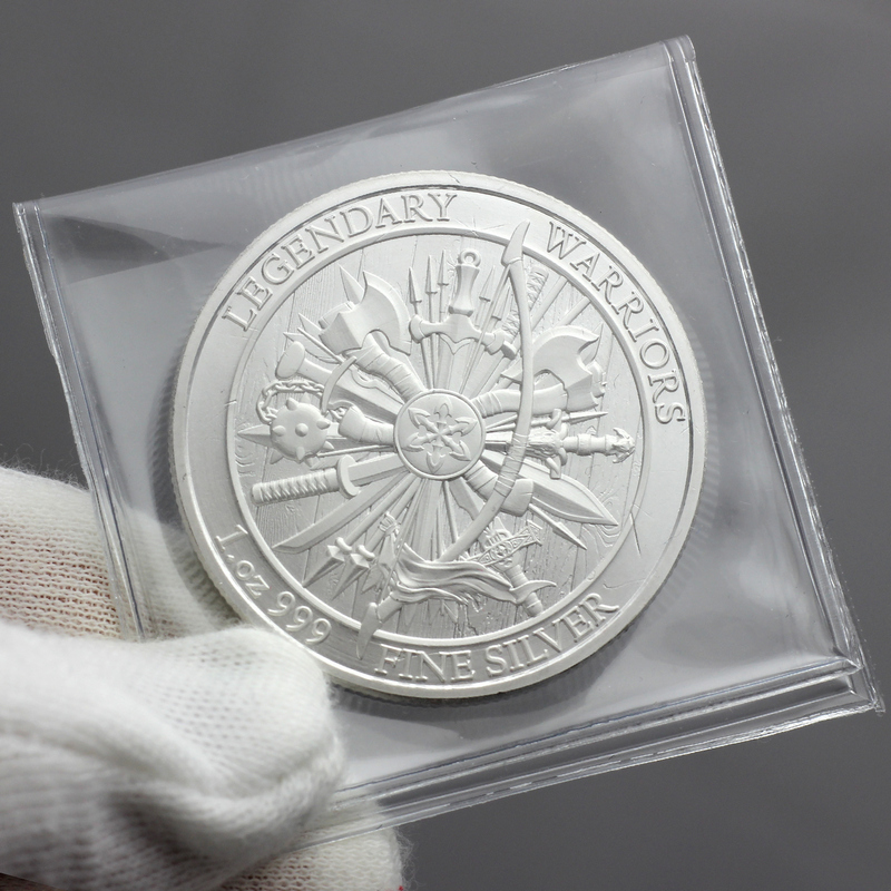 Alexander the Great Legendary Warriors Series 1oz .999 Silver Medallion