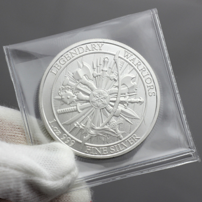 Alexander the Great Legendary Warriors Series 1oz .999 Silver Medallion