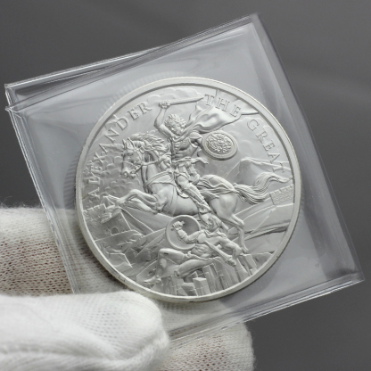 Alexander the Great Legendary Warriors Series 1oz .999 Silver Medallion