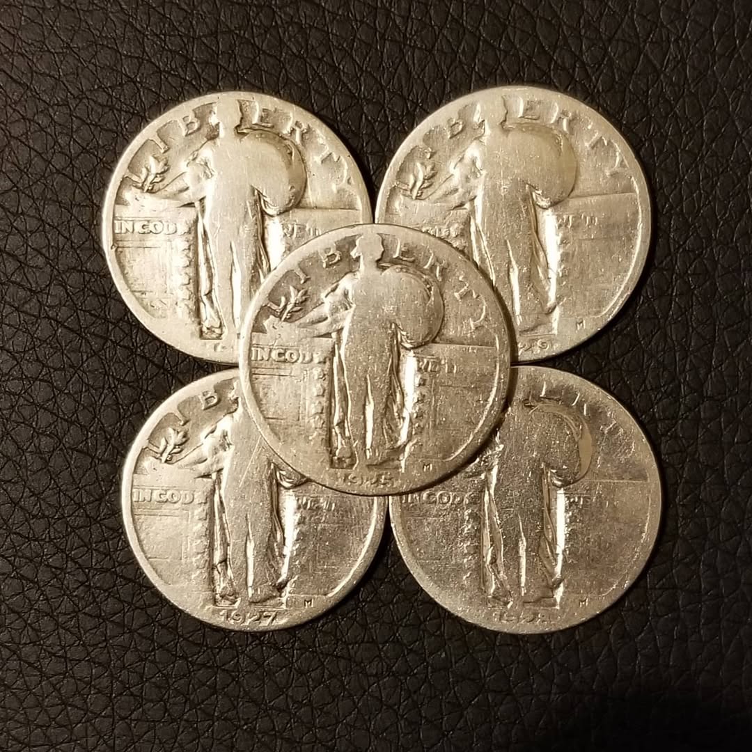 🔥1916-1930 Year Set of Standing Liberty Silver Quarters