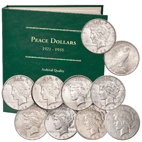 1906-1915 Barber Half Dollar Set (10PCS) VG 90% Silver