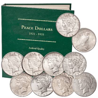 1906-1915 Barber Half Dollar Set (10PCS) VG 90% Silver