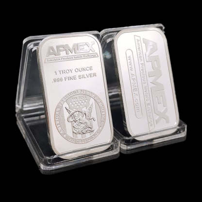 🦅APMEX 1 oz .999 Fine Silver Bar – American Eagle Heritage for Collectors