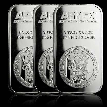 🦅APMEX 1 oz .999 Fine Silver Bar – American Eagle Heritage for Collectors