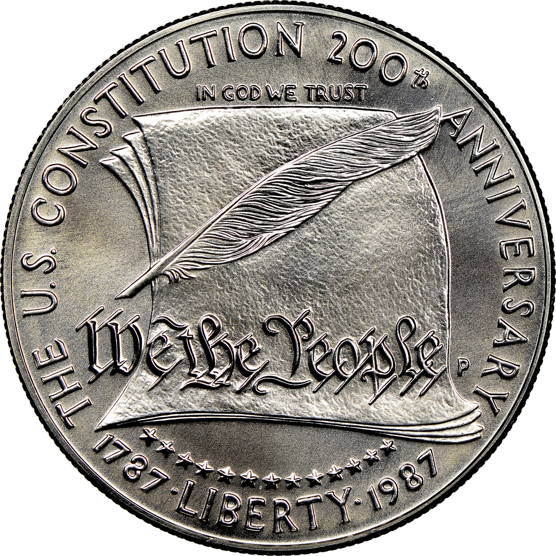 🔥1987 Constitution Commemorative Silver Dollar