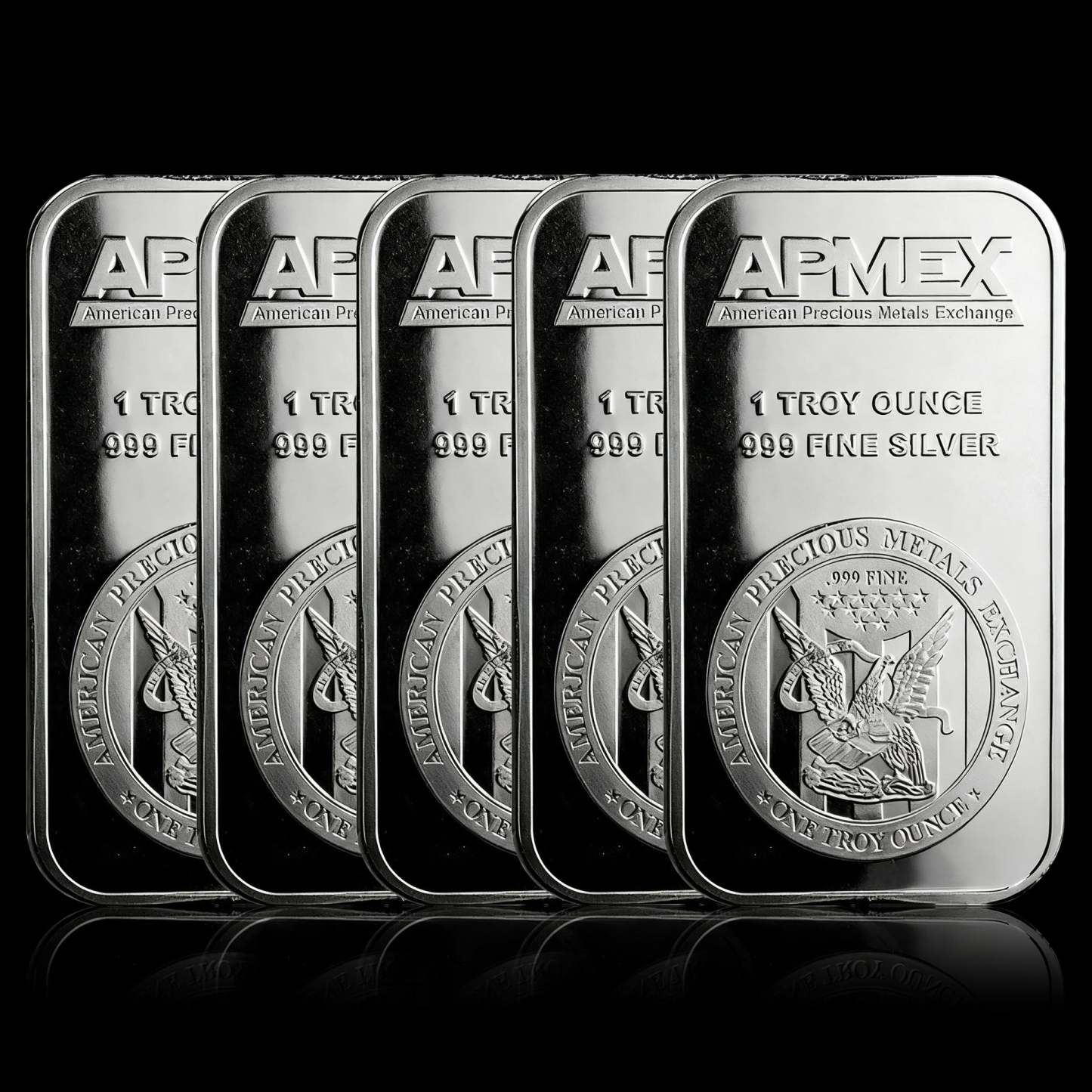🦅APMEX 1 oz .999 Fine Silver Bar – American Eagle Heritage for Collectors