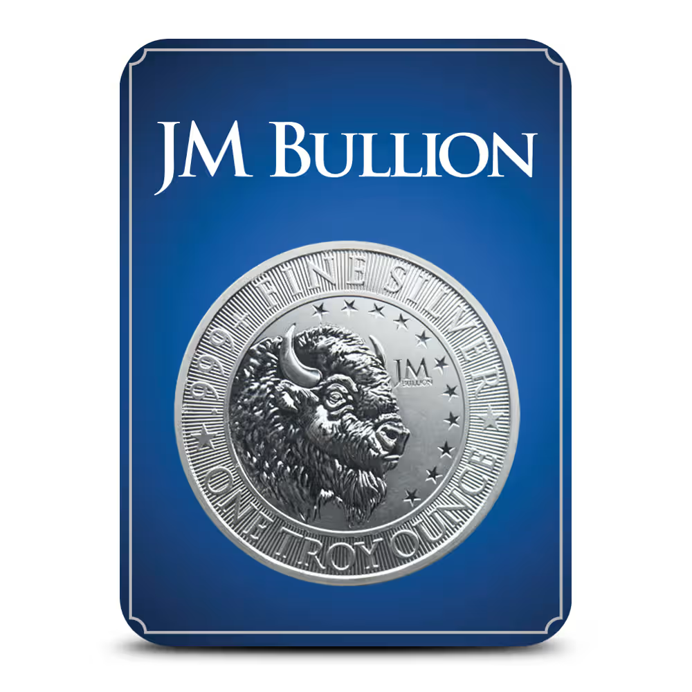 1 oz JM Bullion Buffalo Silver Round