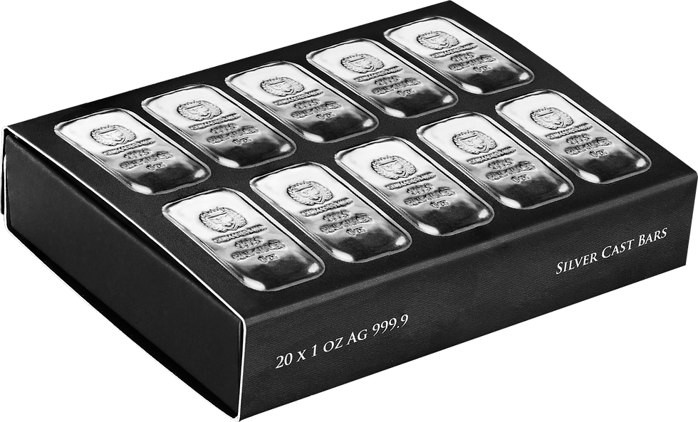 🔥Last Day Only $13.98 - 1 oz Germania Mint Silver Bar .9999 Fine