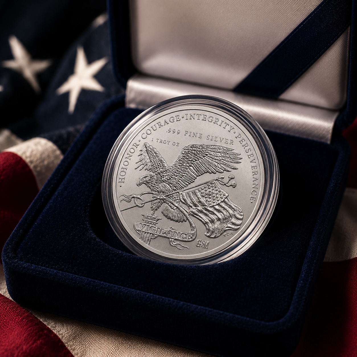 1 oz Silver Round – 250th Anniversary Edition (1776–2026)