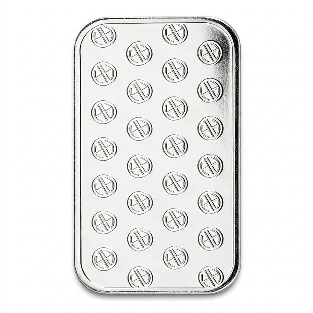 1 oz Argor Heraeus Silver Bar