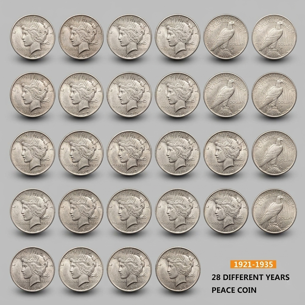 The American Legacy: Mixed Silver Dollar Roll (20 Coins)