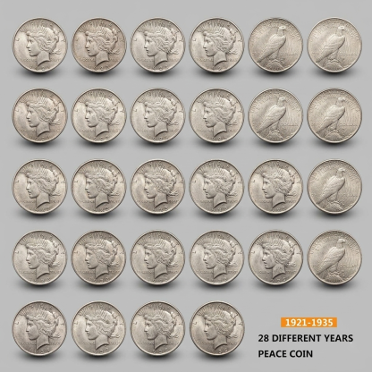 The American Legacy: Mixed Silver Dollar Roll (20 Coins)