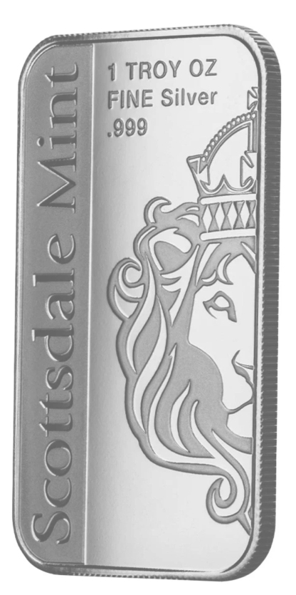 Archangel Michael 1 oz .999 Silver Bar Scottsdale BU in CAPSULE MINT SEALED