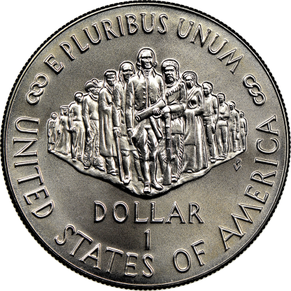 🔥1987 Constitution Commemorative Silver Dollar