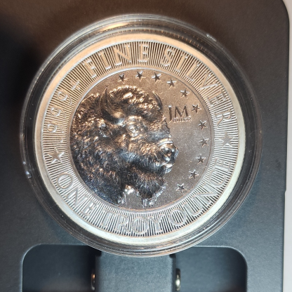 1 oz JM Bullion Buffalo Silver Round