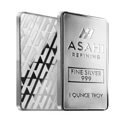 Asahi 1 Oz Silver Bar