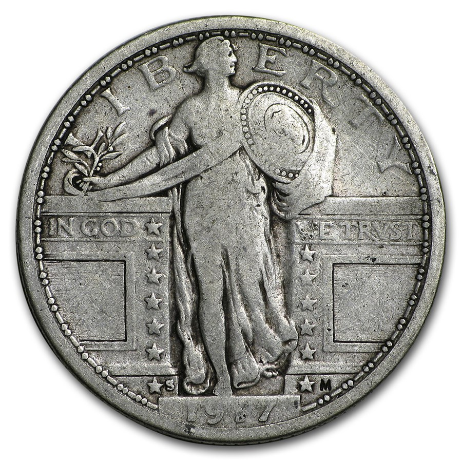 1916-1930 Year Set of Standing Liberty Silver Quarters