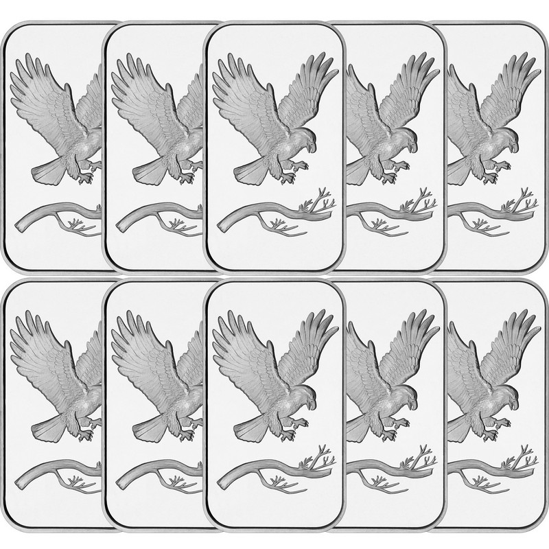 1 oz SilverTowne Eagle Silver Eagle Bar