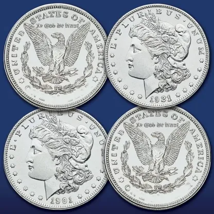 【25PCS】The Complete Collection of Morgan Silver Dollars 【1878-1902】