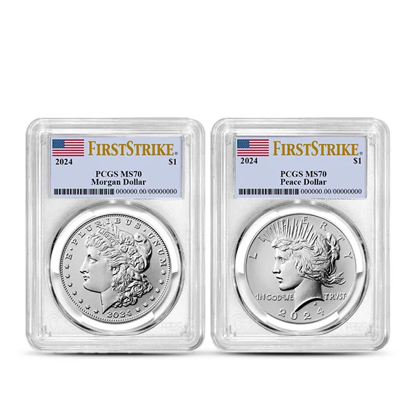 Historical Resonance: The 2024 Morgan & Peace Silver Dollars
