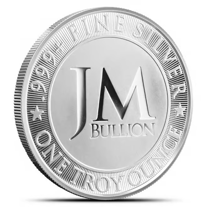 1 oz JM Bullion Buffalo Silver Round
