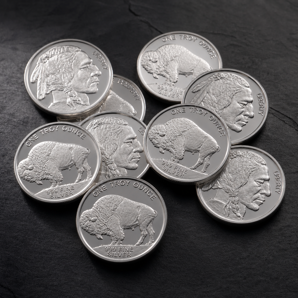 🔥American Buffalo Silver Round--One Ounce Silver Proof Coin