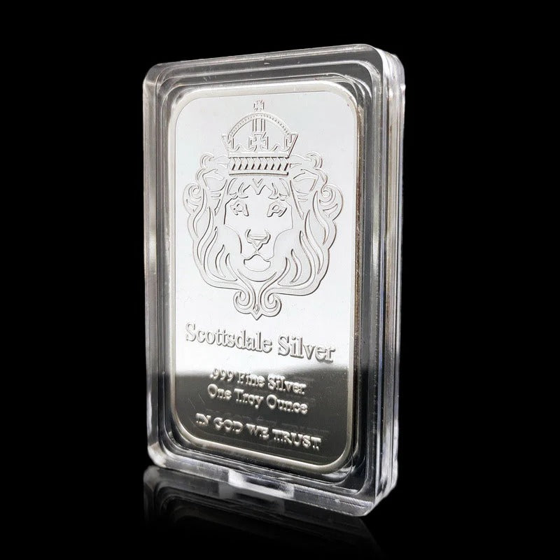 Scottsdale Silver 1 Troy oz .999 Fine Silver Bar
