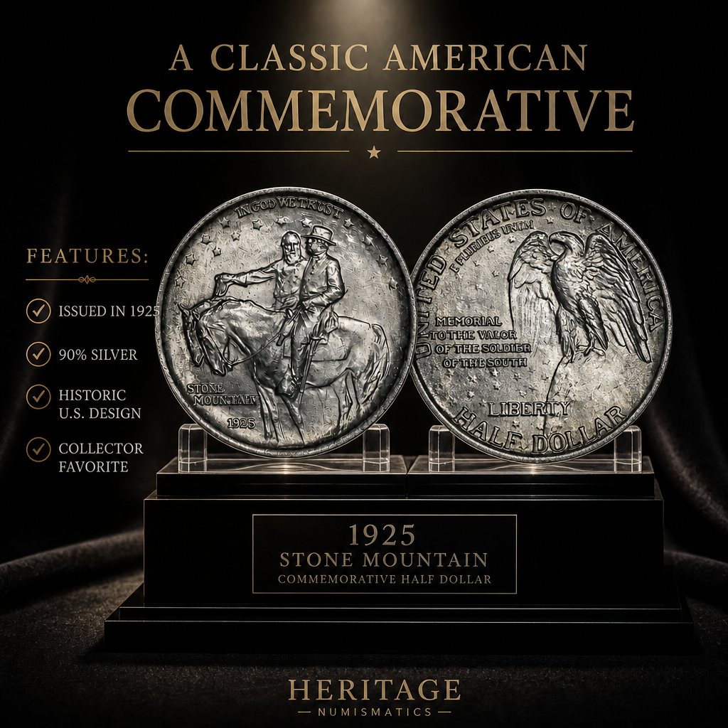 1925 Stone Mountain Half Dollar