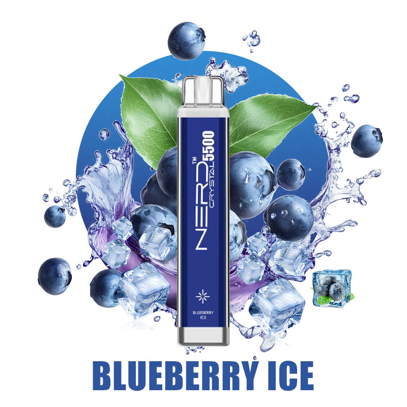 NERD CRYSTAL 5500-Züge Einweg E-Zigarette