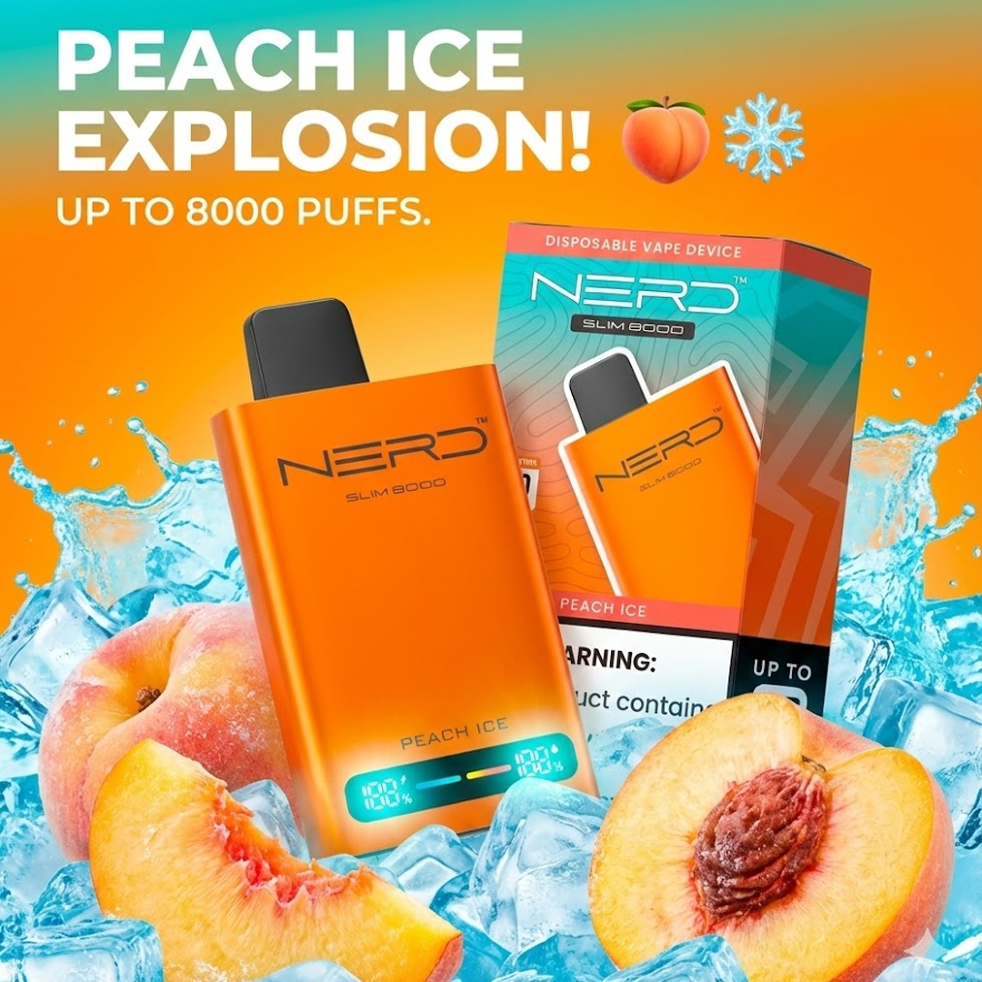 NERD SLIM 8000 Einweg-E-Zigarette 