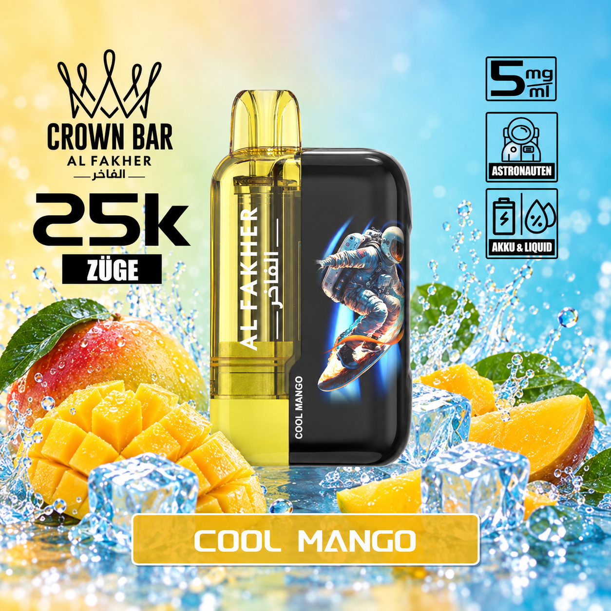 Al Fakher Crown Bar 25K Ultra kaufen | Vapileo
