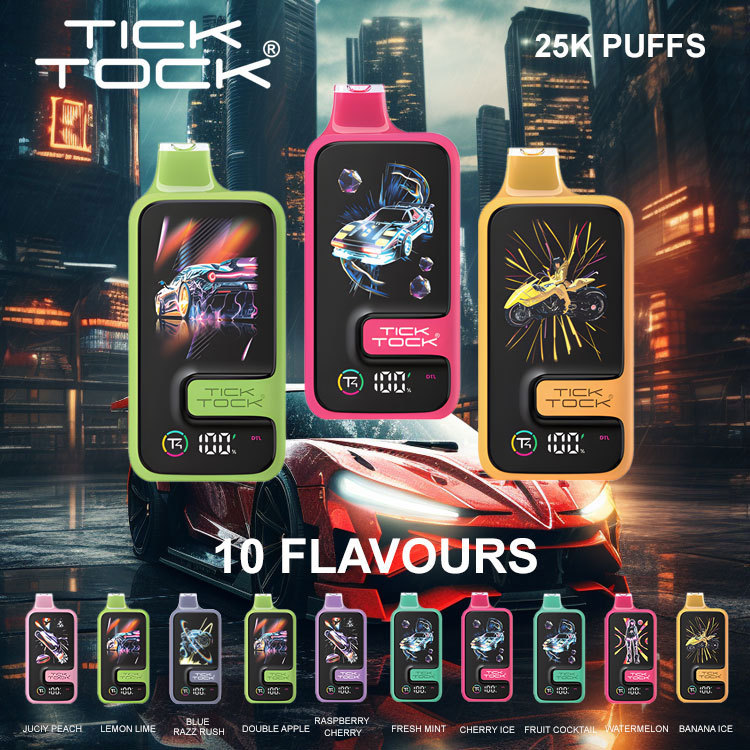 TICKTOCK Ultra 25K elektronische Einwegzigarette mit großer Kapazität