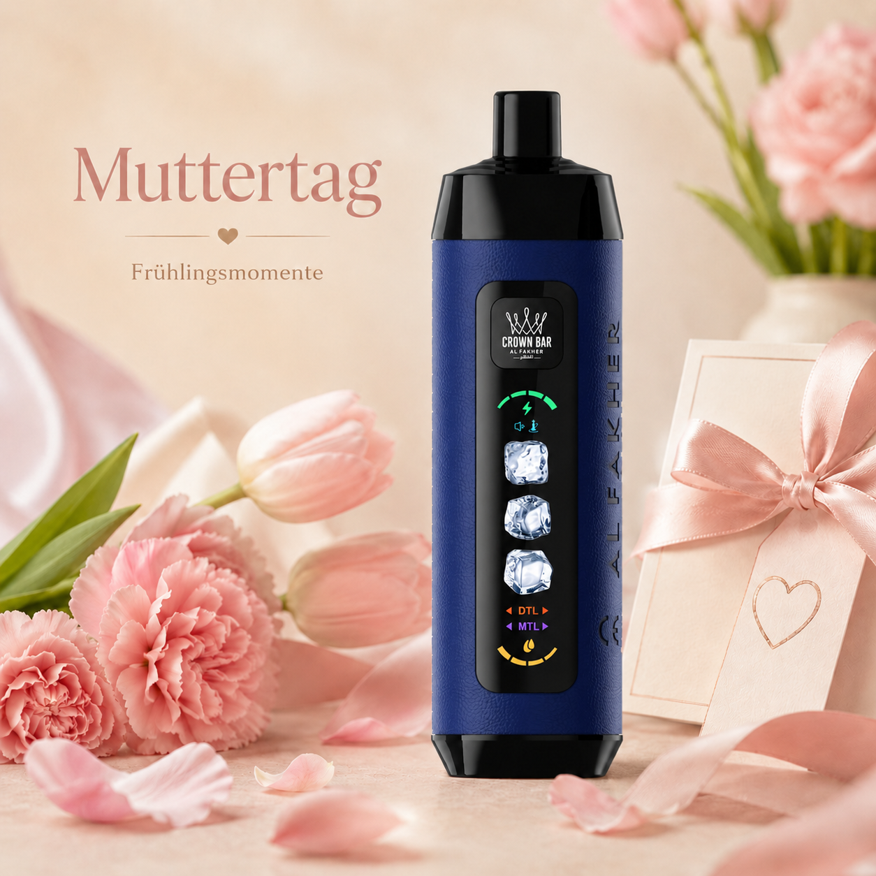Al Fakher 15K mit einstellbarer Kühle Beeren Eis