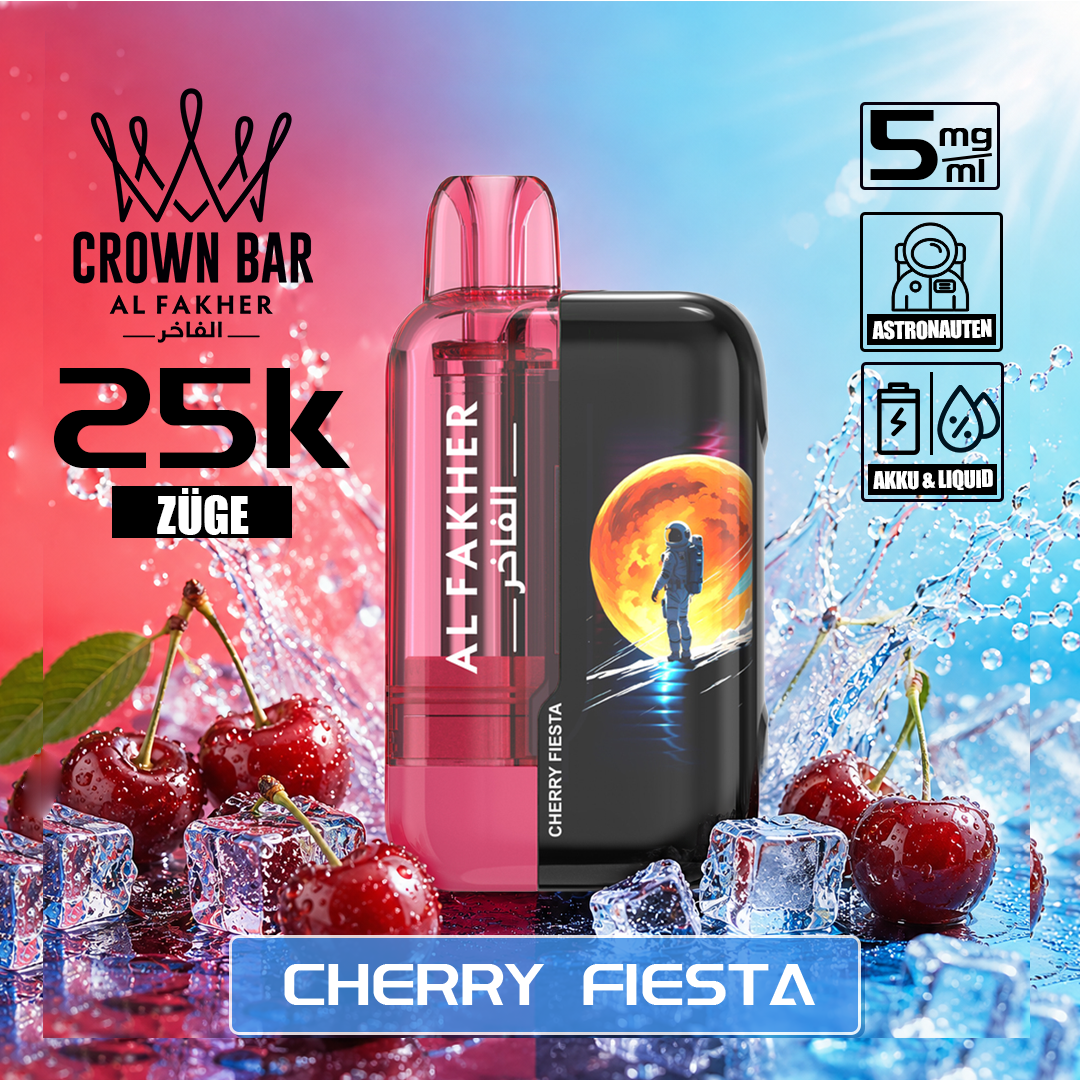 Al Fakher Crown Bar 25K Ultra Einweg-E-Zigarette