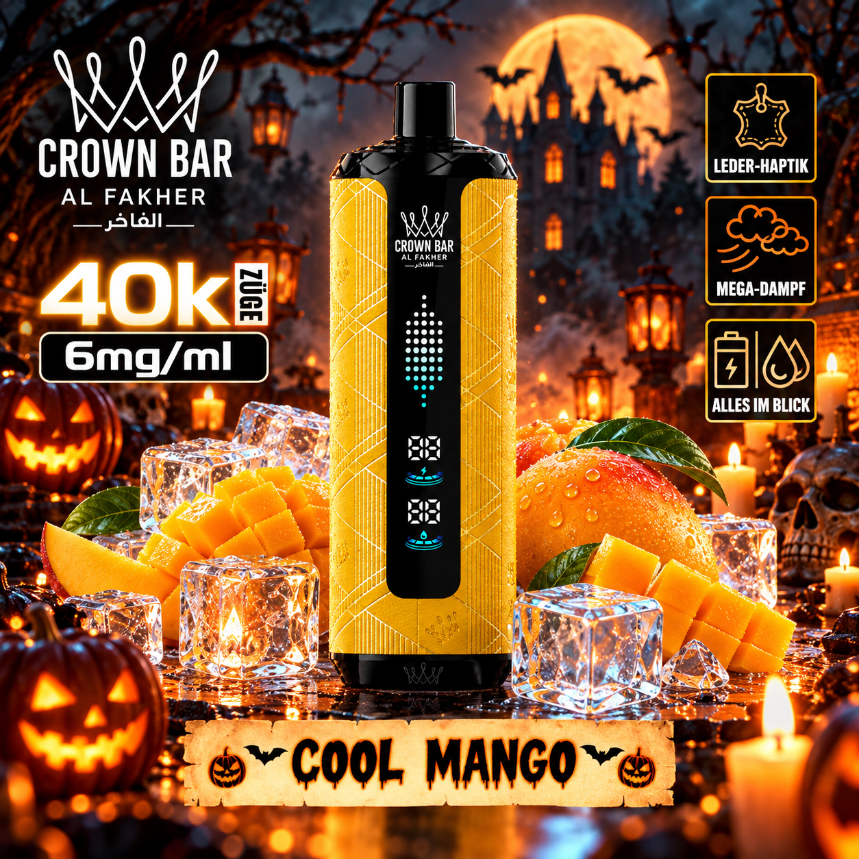 Al Fakher Crown Bar 40K Mega Max 