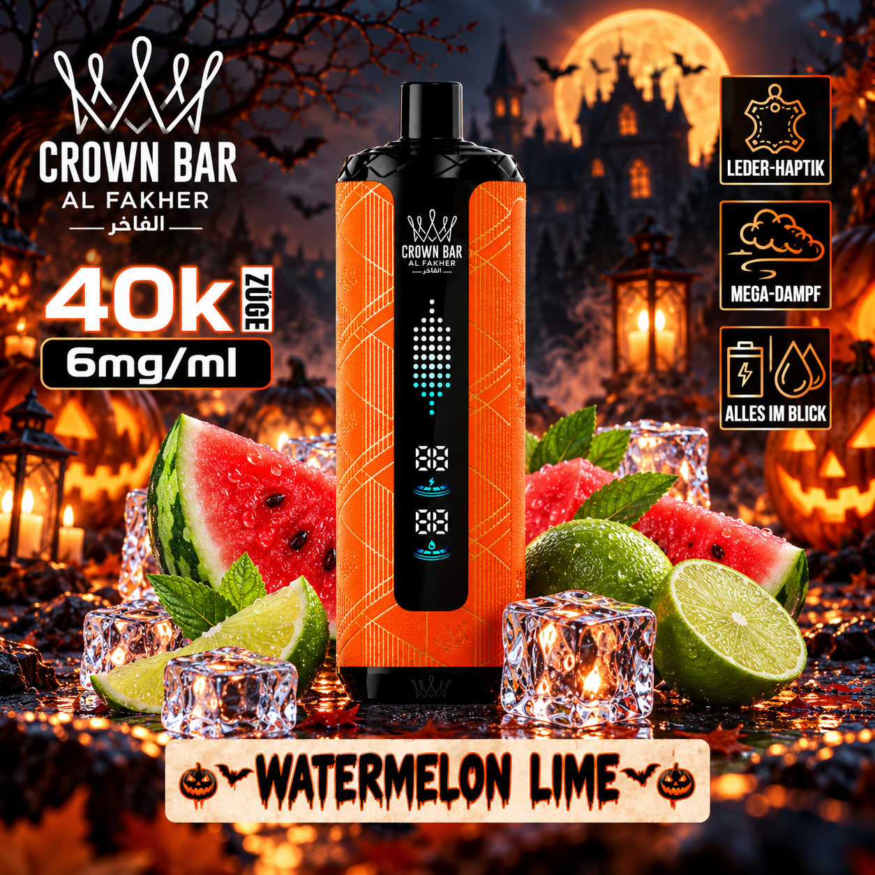 Al Fakher Crown Bar 40K Mega Max 