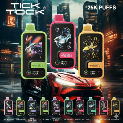 TICKTOCK Ultra 25K elektronische Einwegzigarette mit großer Kapazität