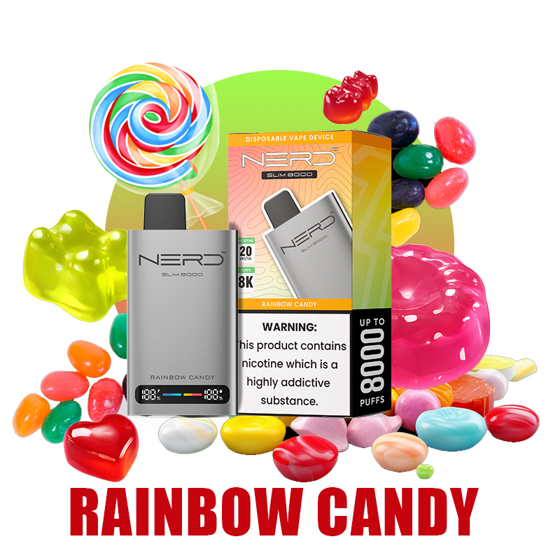 NERD SLIM 8000 Einweg-E-Zigarette