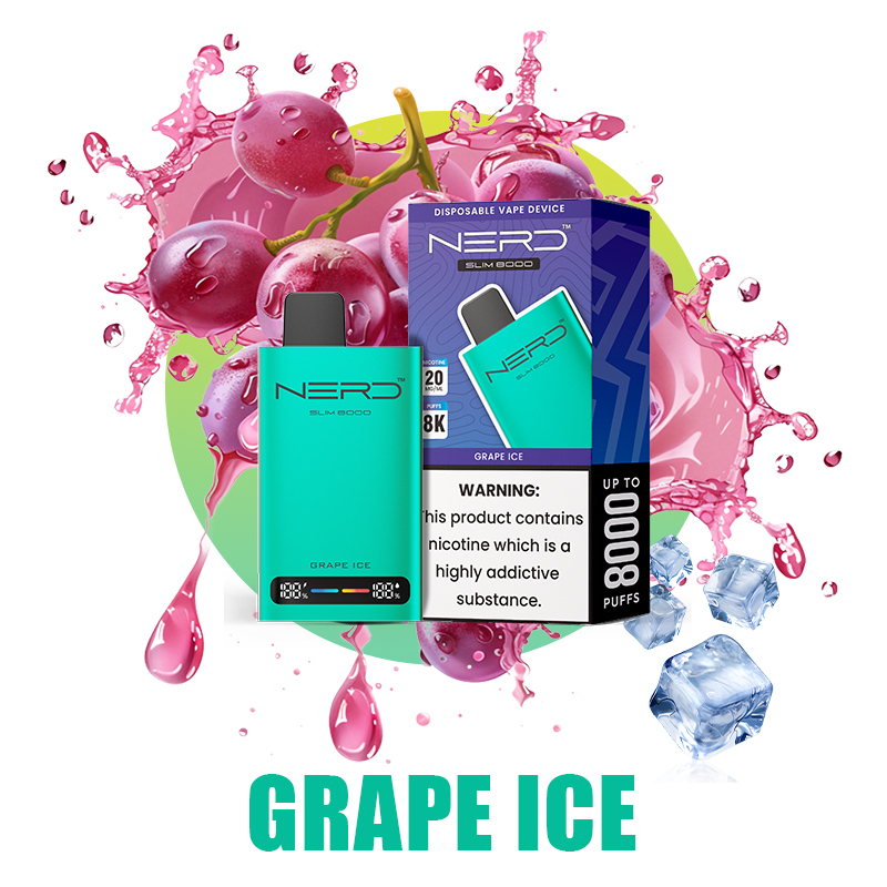 NERD SLIM 8000 Einweg-E-Zigarette