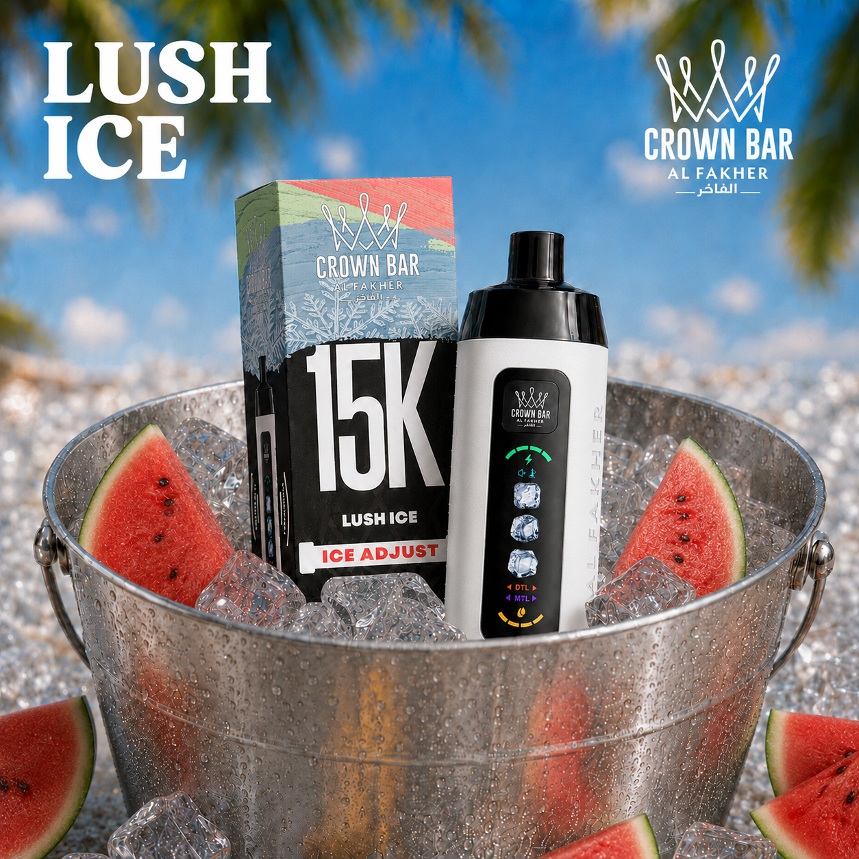 Al Fakher Crown Bar 40K Mega Max