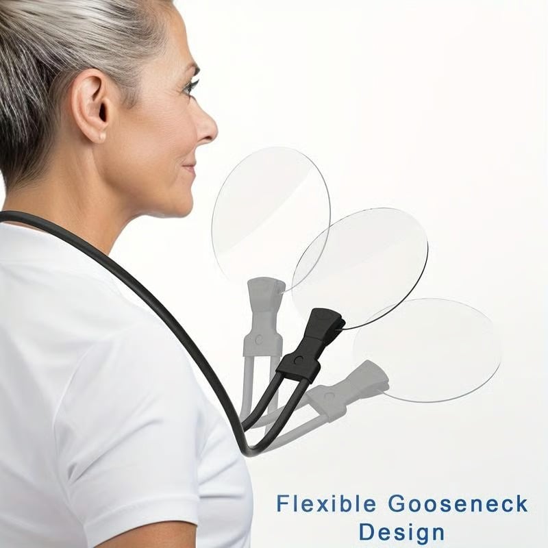 👵🔎Designed for Seniors 5X Magnifying Glass with 4.33" Lens — Hands-Free, Portable & Multi-Use Magnifier