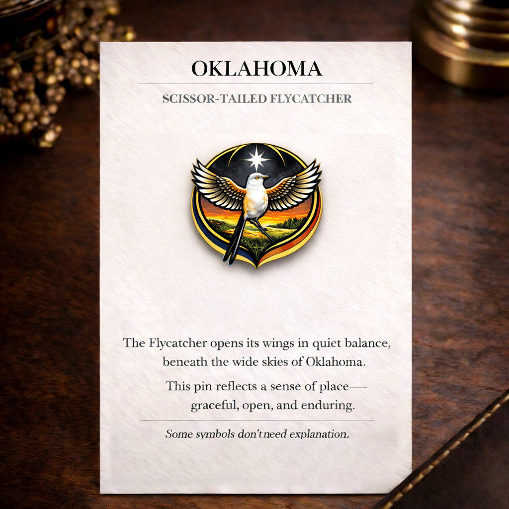 State Bird Pins Collection