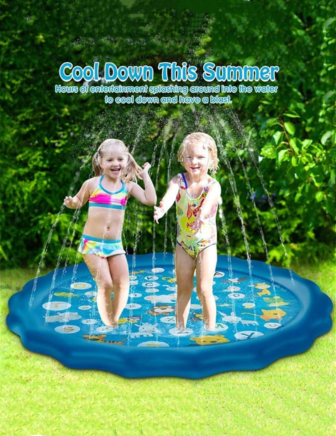 ☀Summer Pre Sale-48% OFF🔥Dog Splash Sprinkler Pad